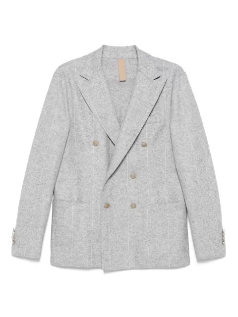 Eleventy pinstripe double-breasted jacket