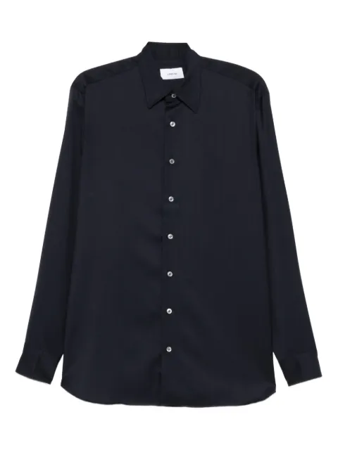 Lardini long-sleeve wool shirt