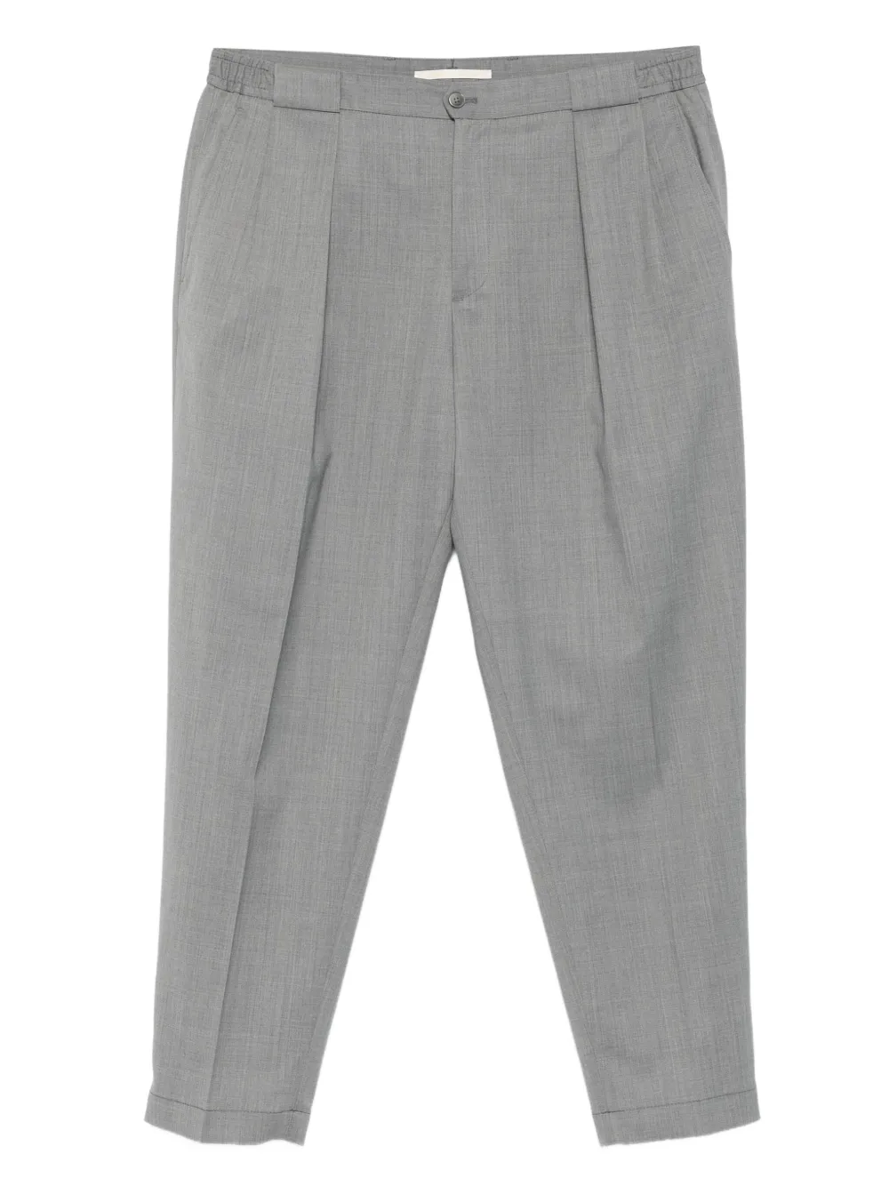 Briglia 1949 Portobellos broek met geplooide voorkant Grijs