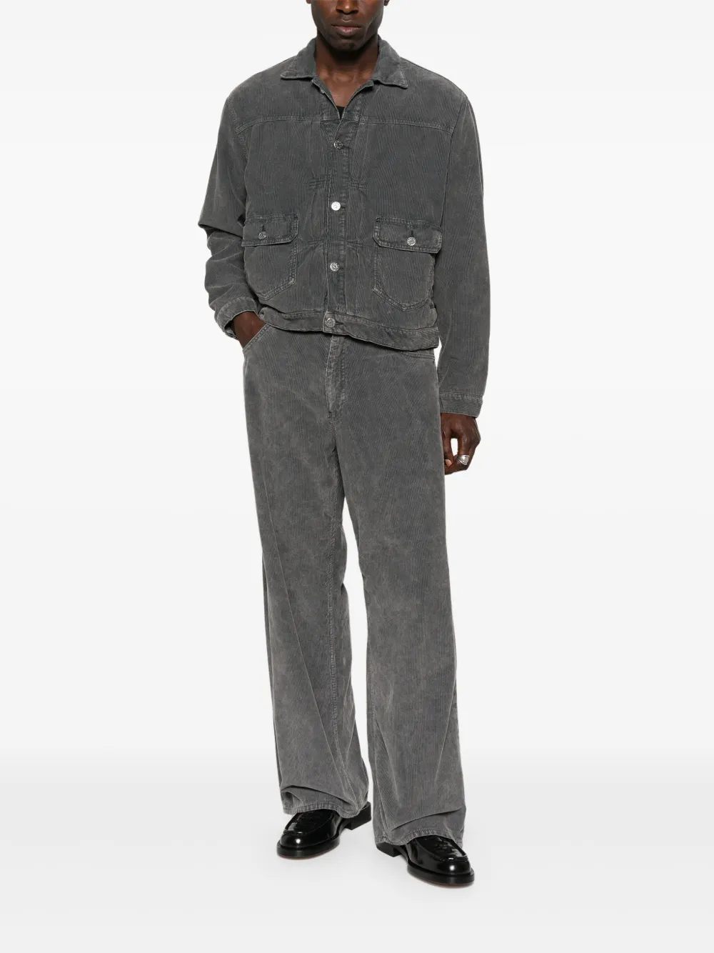 Sunflower cotton single-breasted coat | Single Breasted Coats | Image 2