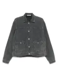 Sunflower cotton single-breasted coat - Grey