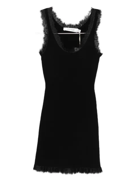 Aya Muse lace-trim mini dress