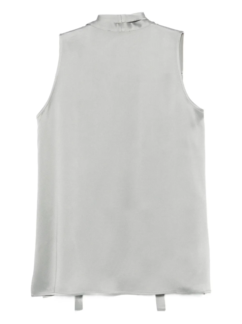 Antonelli Abelia tie-neck blouse - Grijs