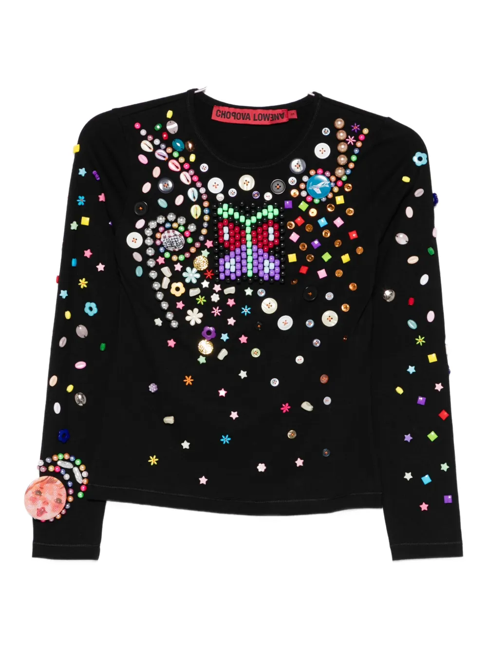 Chopova Lowena Night Defunct sweater | Black | Image 1