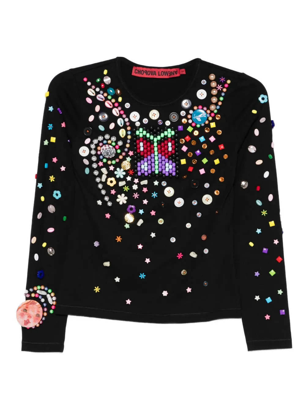 Chopova Lowena Night Defunct sweater - Nero