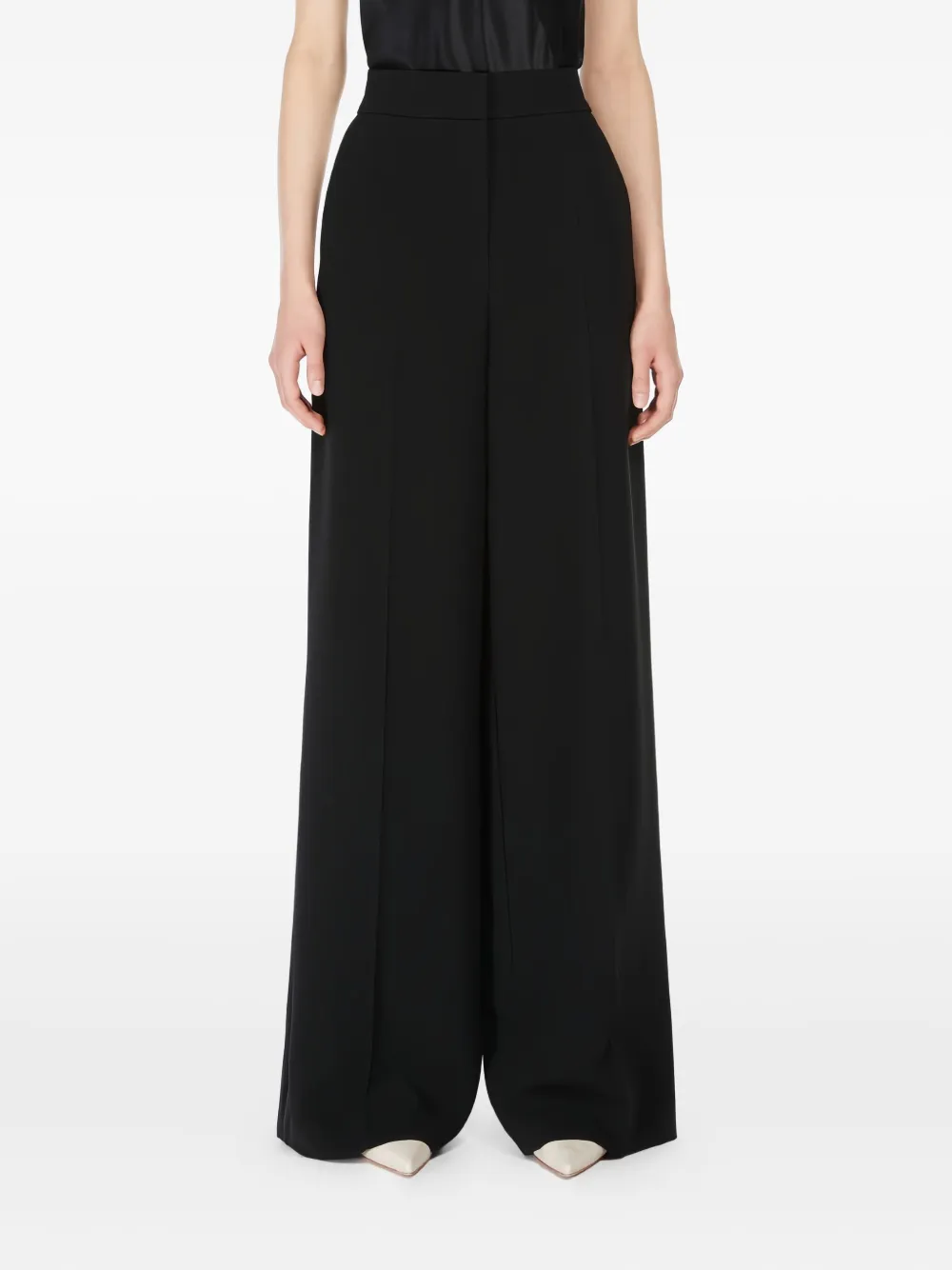 Max Mara Okra tailored trousers - Zwart