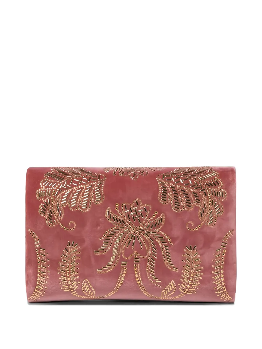Amato Daniele Daniele Velvet Mini Bag In Pink