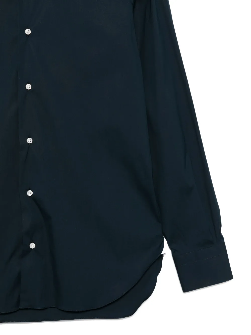 Barba Overhemd met lange mouwen Blauw