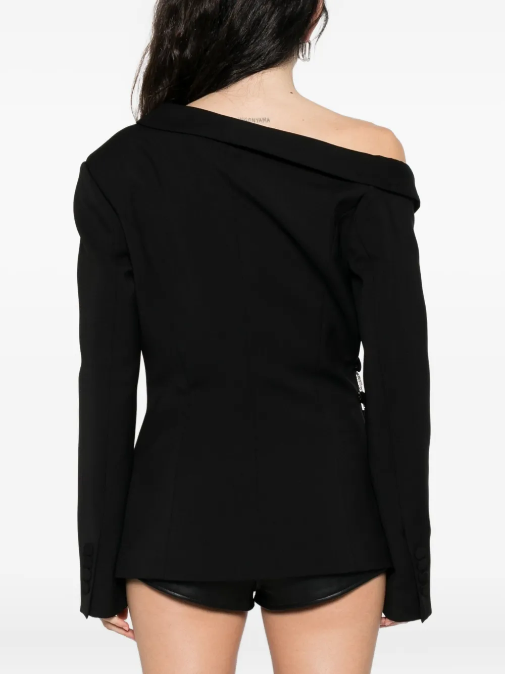 Giuseppe Di Morabito Blazer With Safety Pin In Black