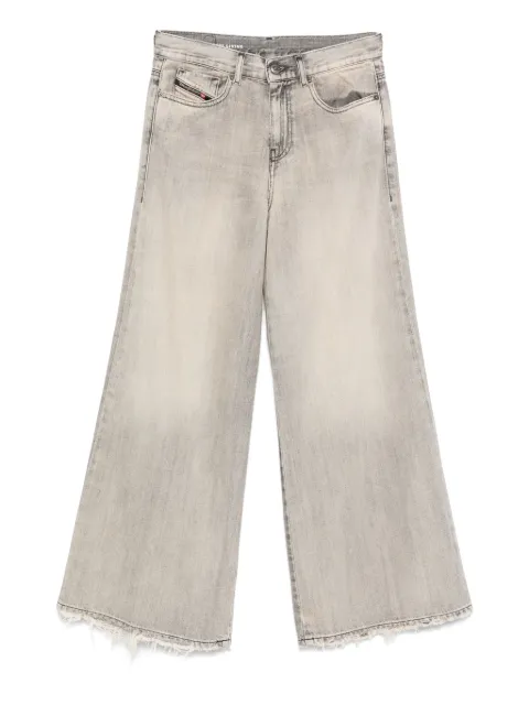 Diesel raw-hem jeans