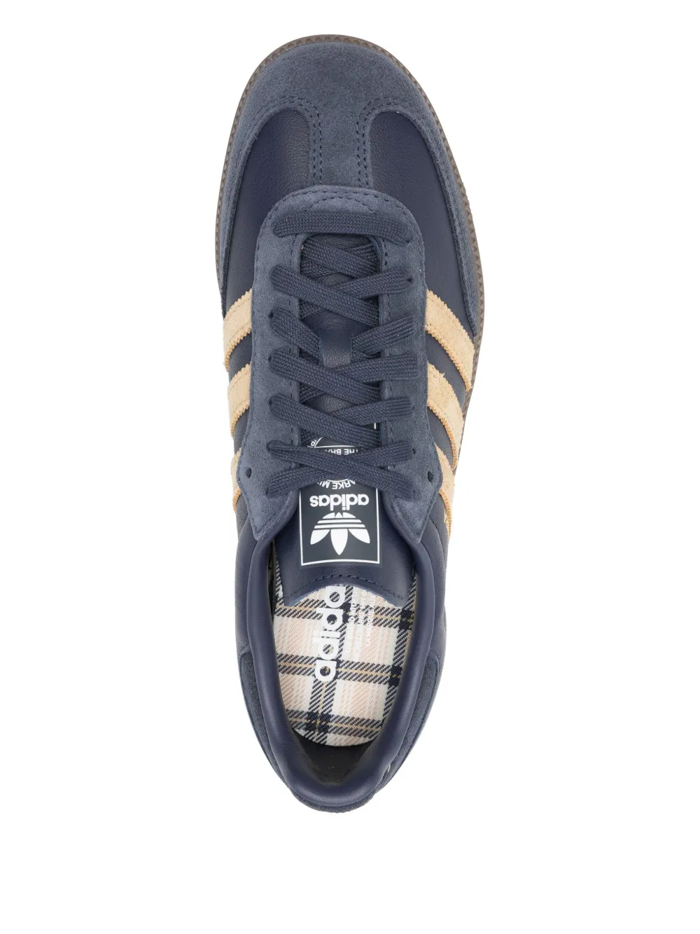 Adidas Originals Samba Sneakers In Blue
