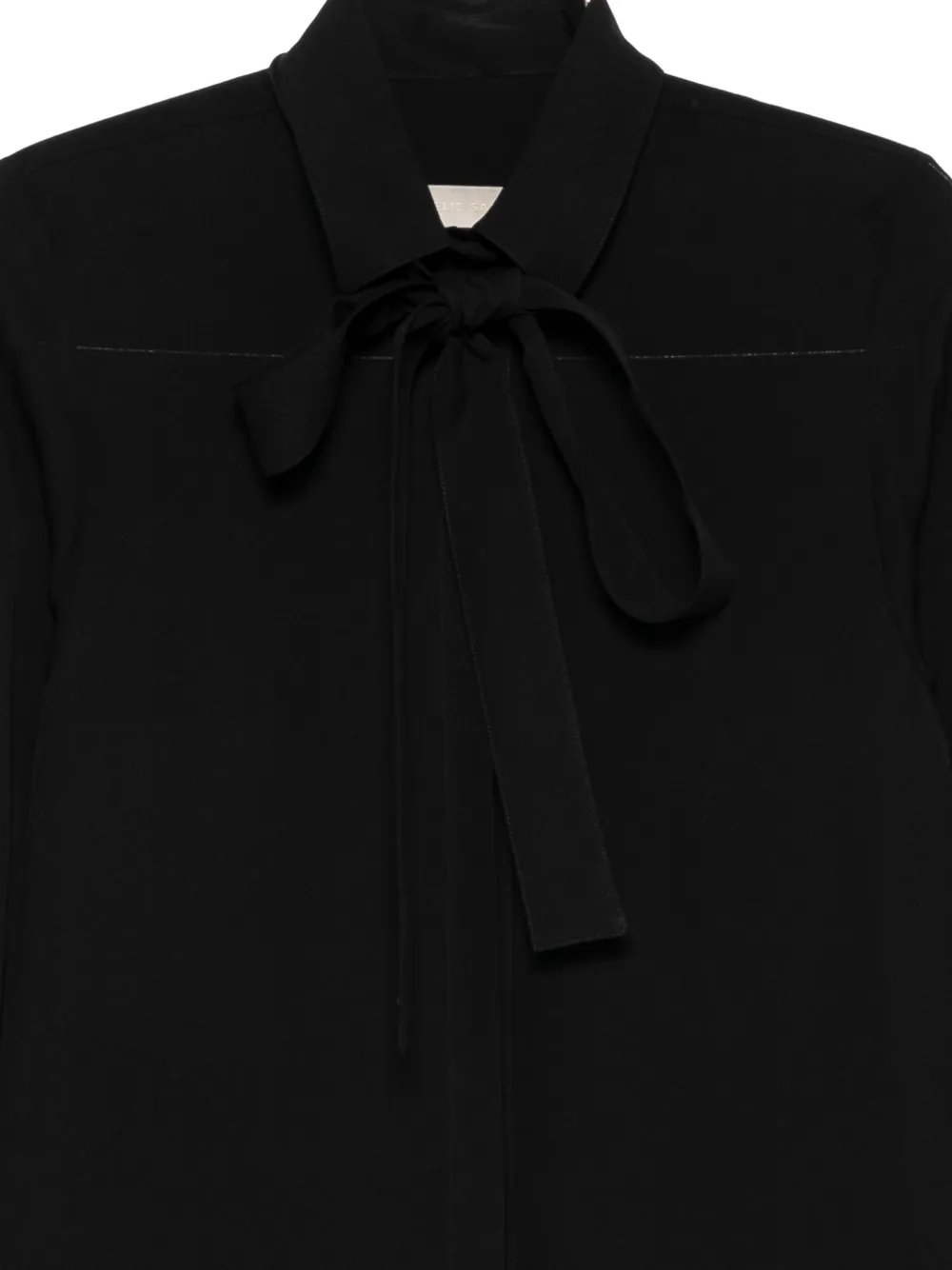 Elie Saab Long-sleeve Shirt In Black