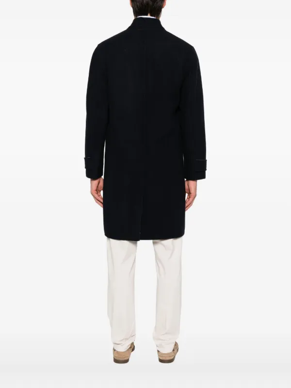 Eleventy リバーシブル コート | ブルー | FARFETCH JP