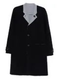 Eleventy reversible wool coat - Blue