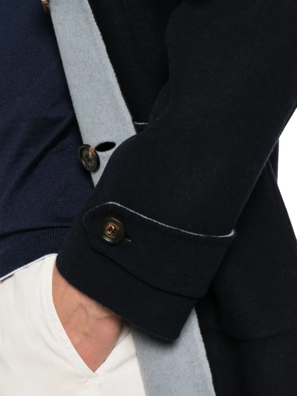 Eleventy リバーシブル コート | ブルー | FARFETCH JP Eleventy リバーシブル コート | ブルー | FARFETCH JP