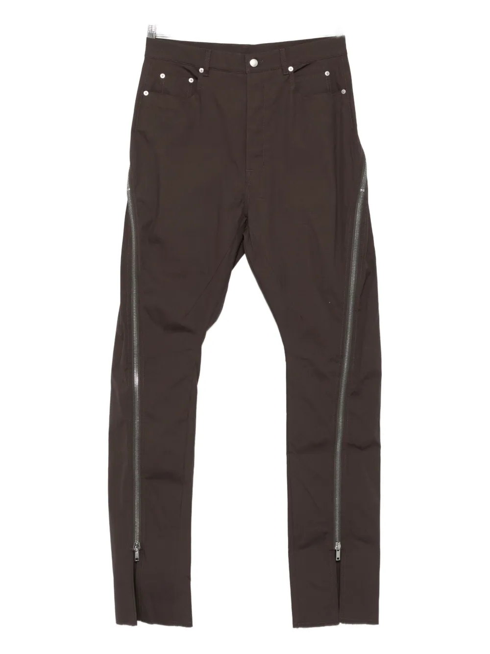 Rick Owens Broek met ritsdetail Grijs