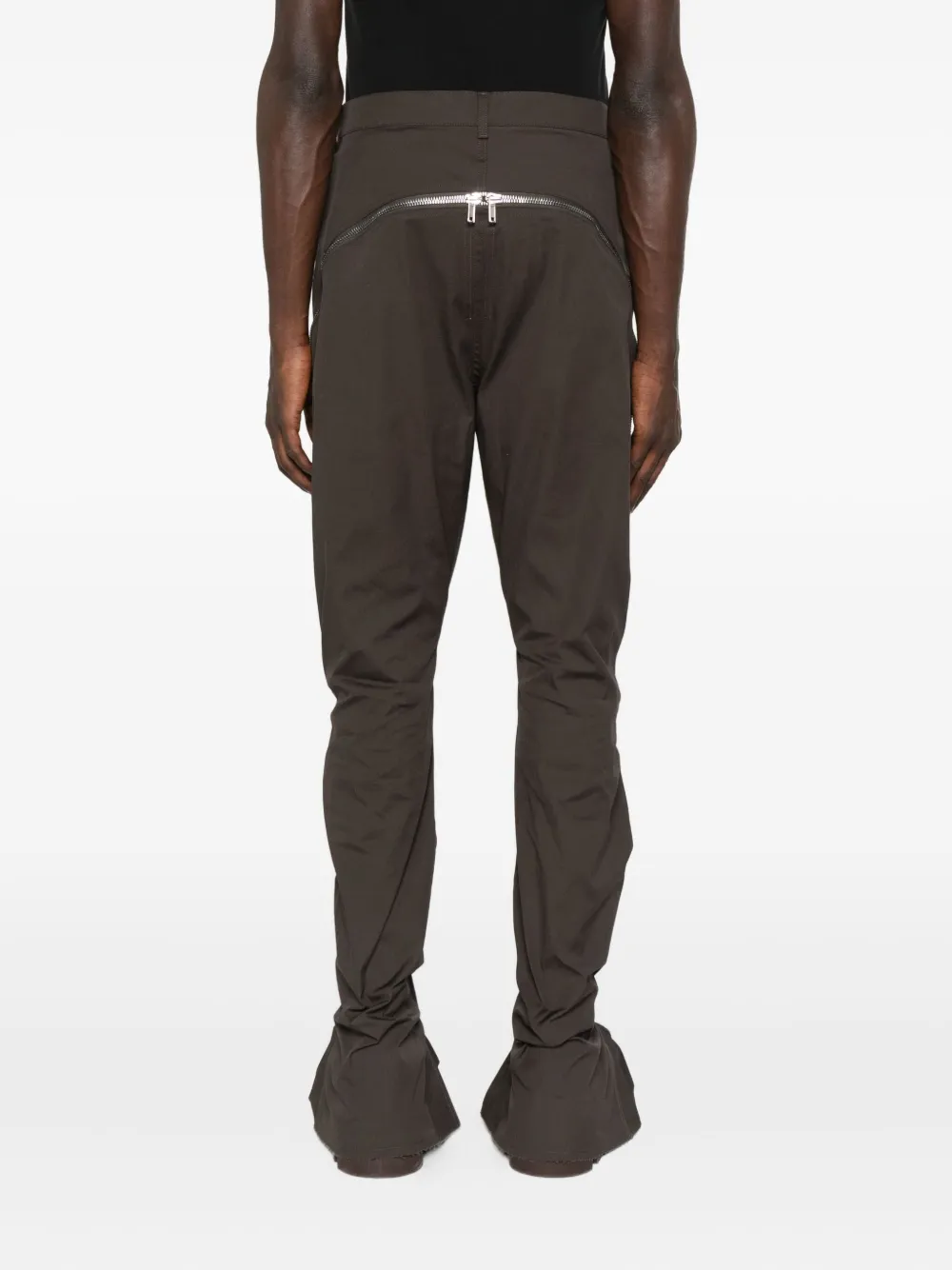 Rick Owens Broek met ritsdetail Grijs