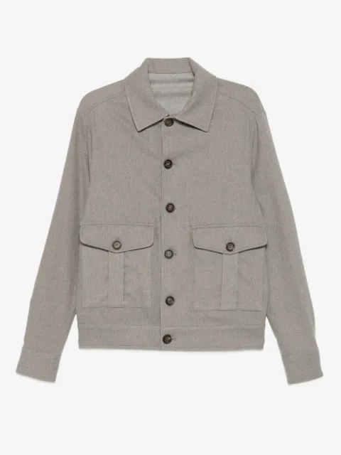Eleventy Jacke mit Klappentasche