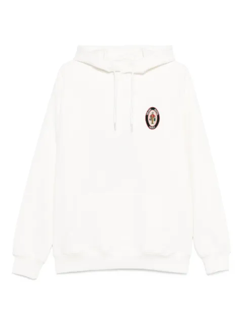 Drôle De Monsieur Le Groom embroidered logo hoodie