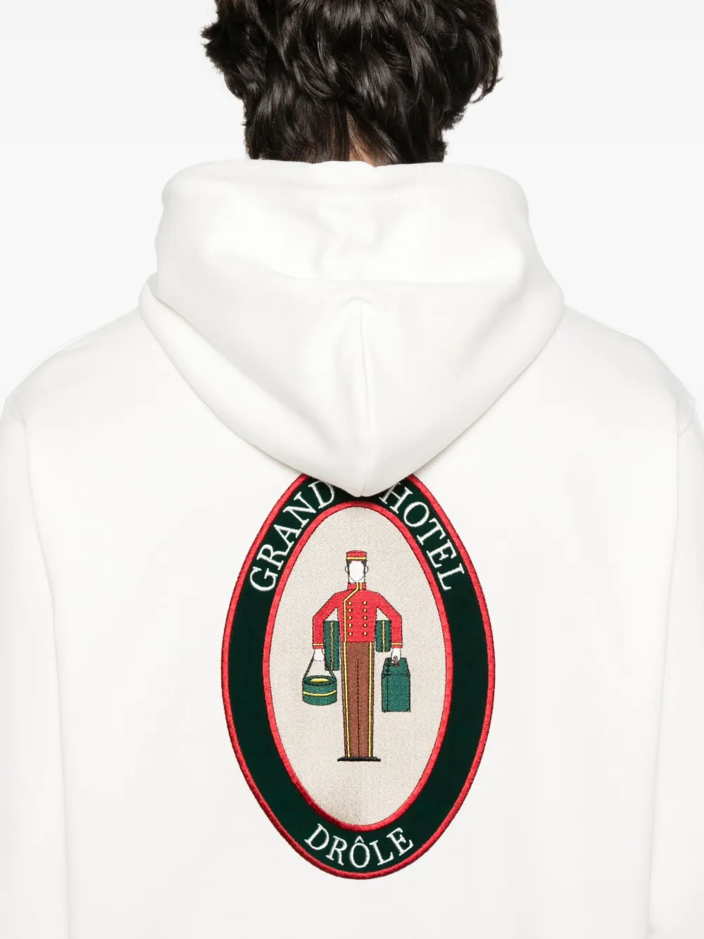 Le Groom Embroidered Logo Hoodie