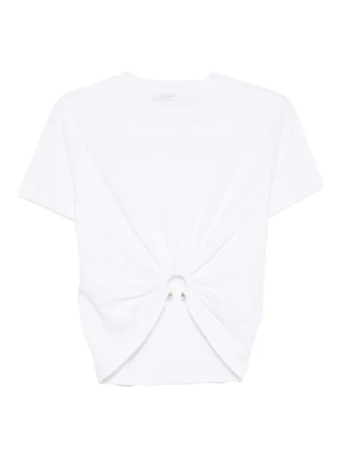Rabanne ring-detail T-shirt