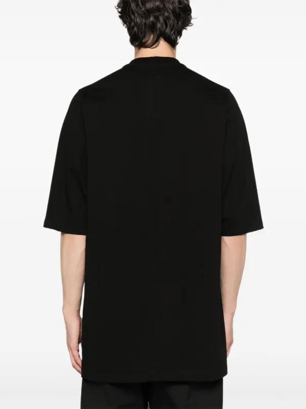 Rick Owens スタッズ オーガニックコットン Tシャツ | ブラック