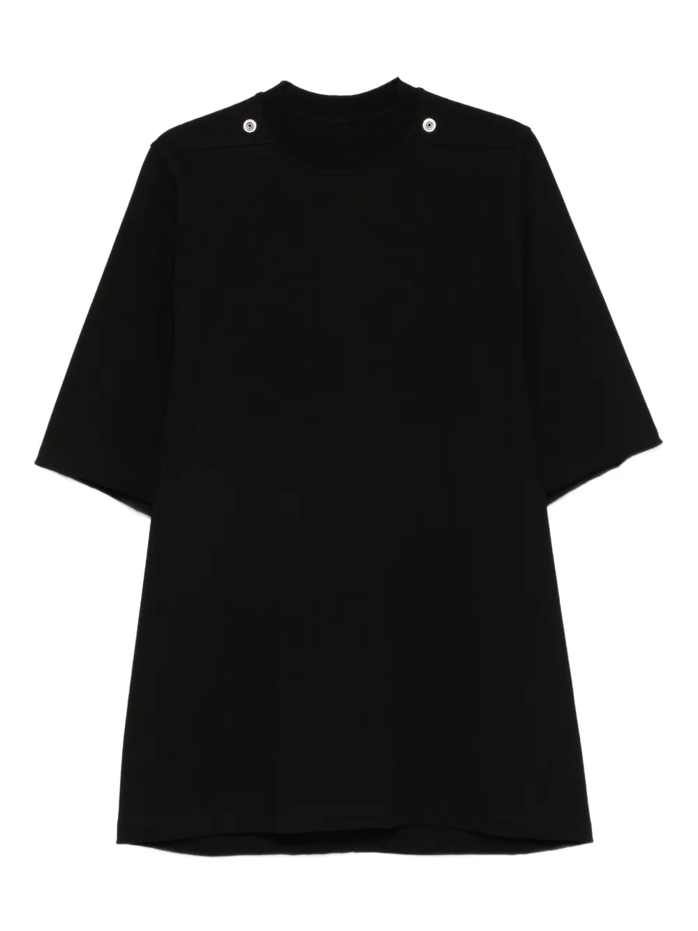 Rick Owens Stud-detailed Organic Cotton T-shirt