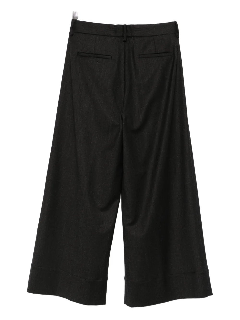 Antonelli Tenerife pleated palazzo pants - Grijs