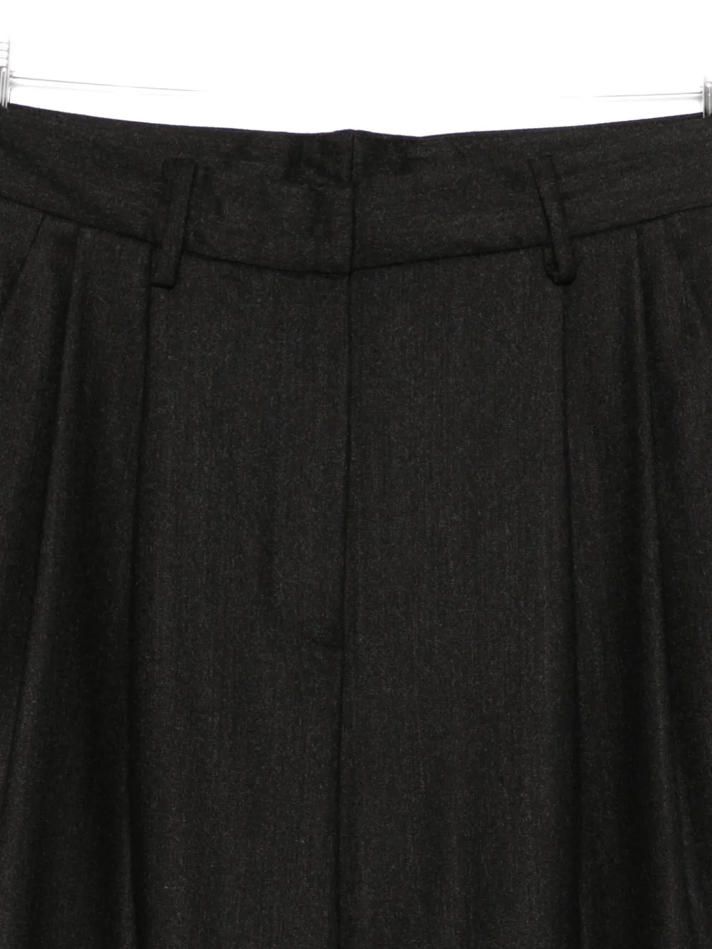 Antonelli Tenerife Pleated Palazzo Pants In Gray