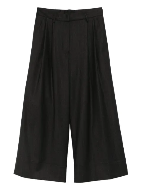 Antonelli Tenerife pleated palazzo pants