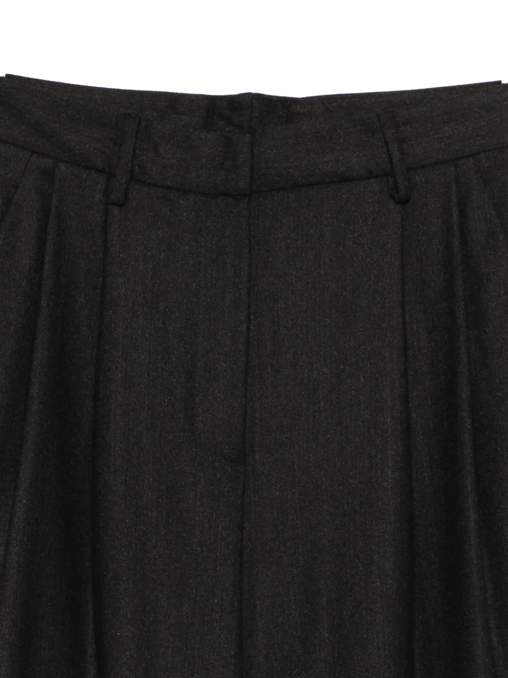 Antonelli Tenerife palazzo broek met plooien Grijs