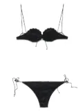 Oséree Lumière Shell bikini set - Black
