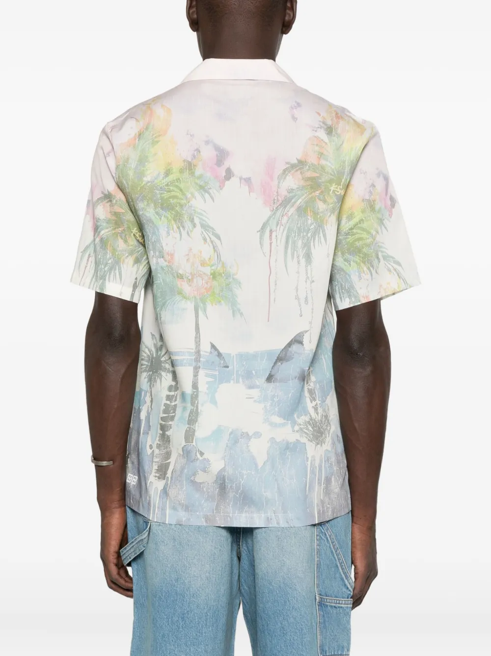 Ksubi Poolside short-sleeve resort Shirt Roze