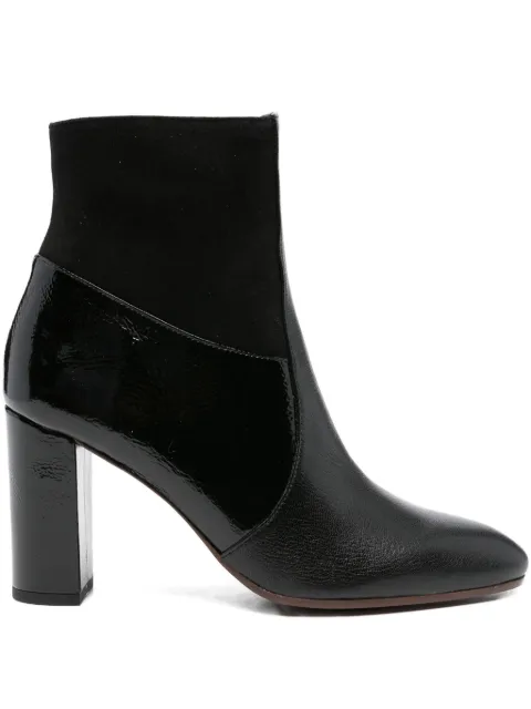 Chie Mihara 85mm Eytu patent-leather block-heel boots