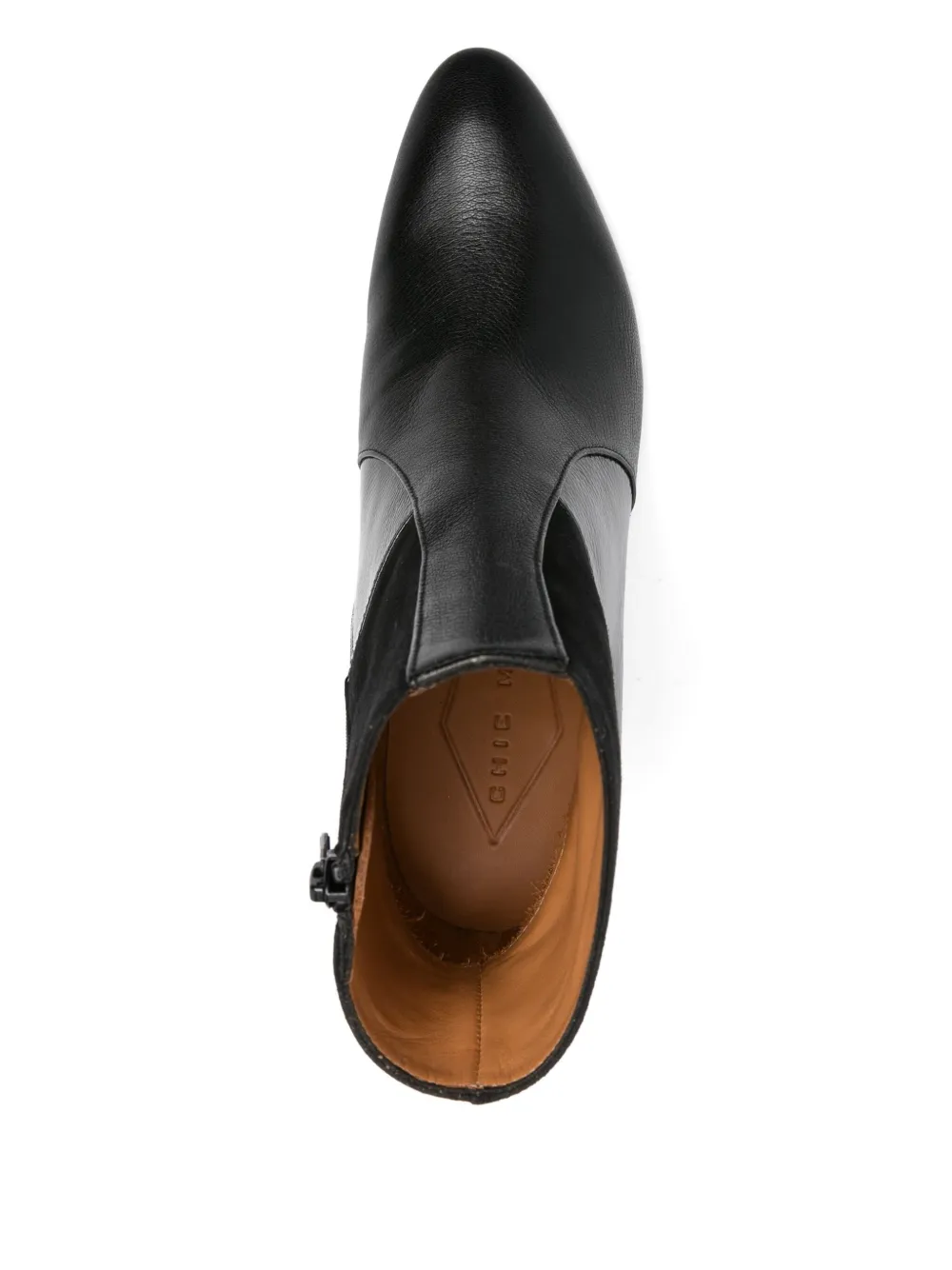 Chie Mihara 85mm Eytu Patent-leather Block-heel Boots In Black