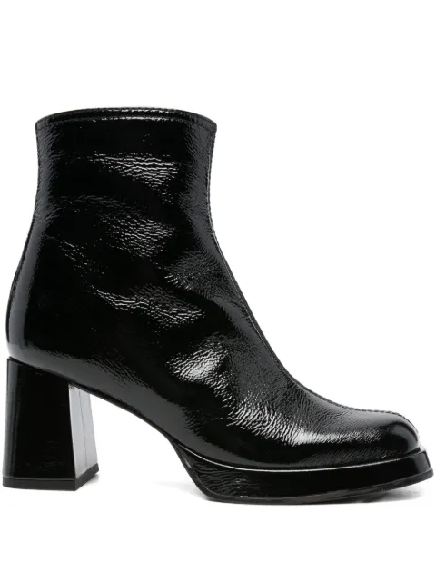 Chie Mihara 75mm Kentin patent-leather block-heel boots
