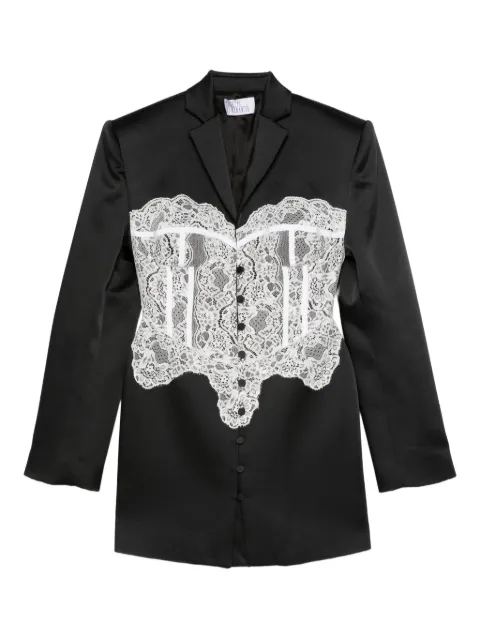 Giuseppe Di Morabito lace-panel dress