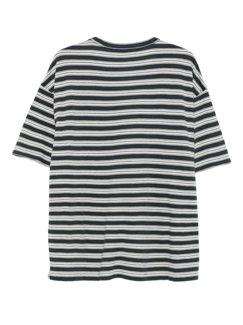 YMC striped cotton T-shirt | T-Shirts | Image 2