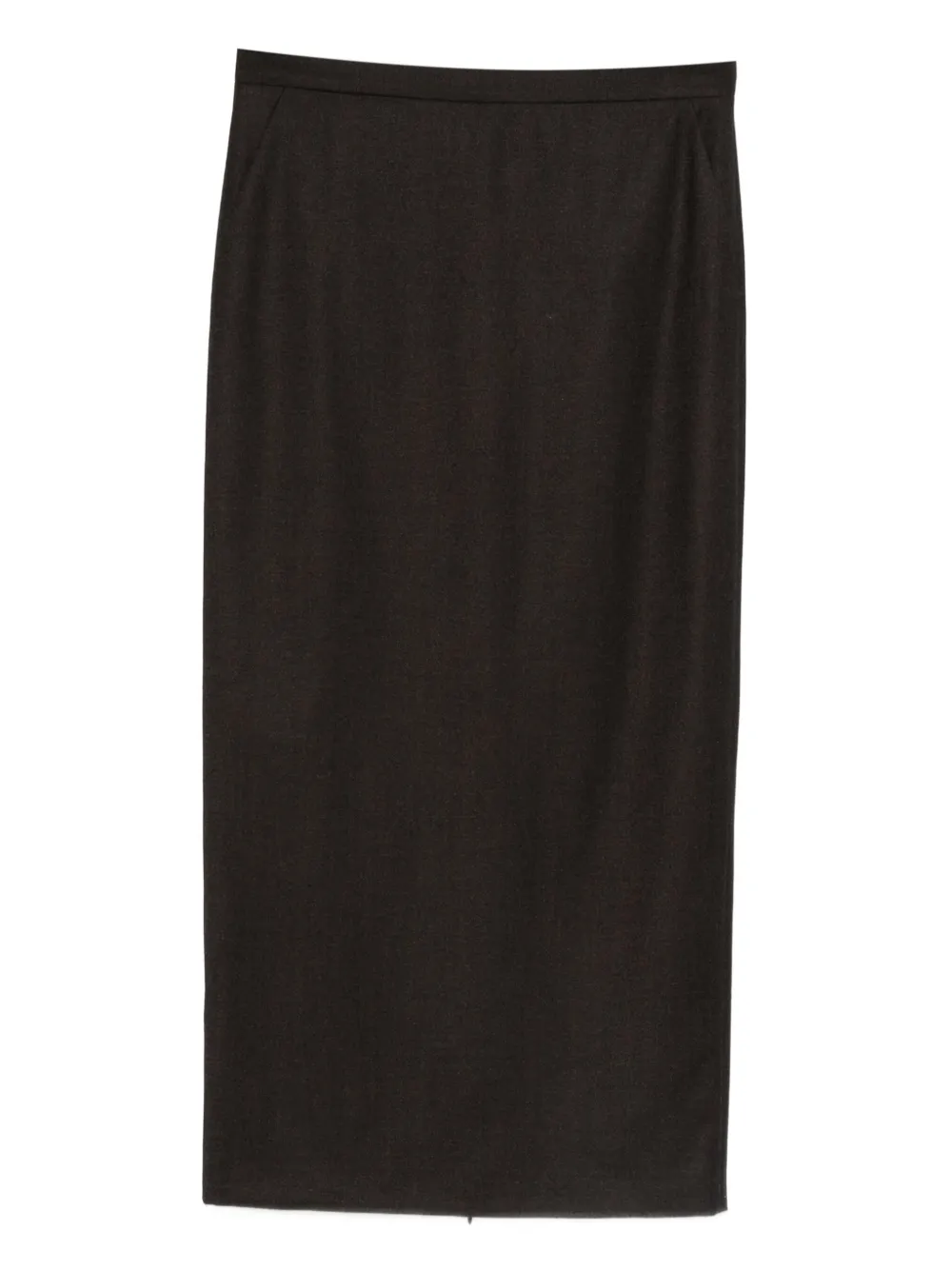 Antonelli jupe crayon Kefir à coupe mi-longue | marron | Image 1