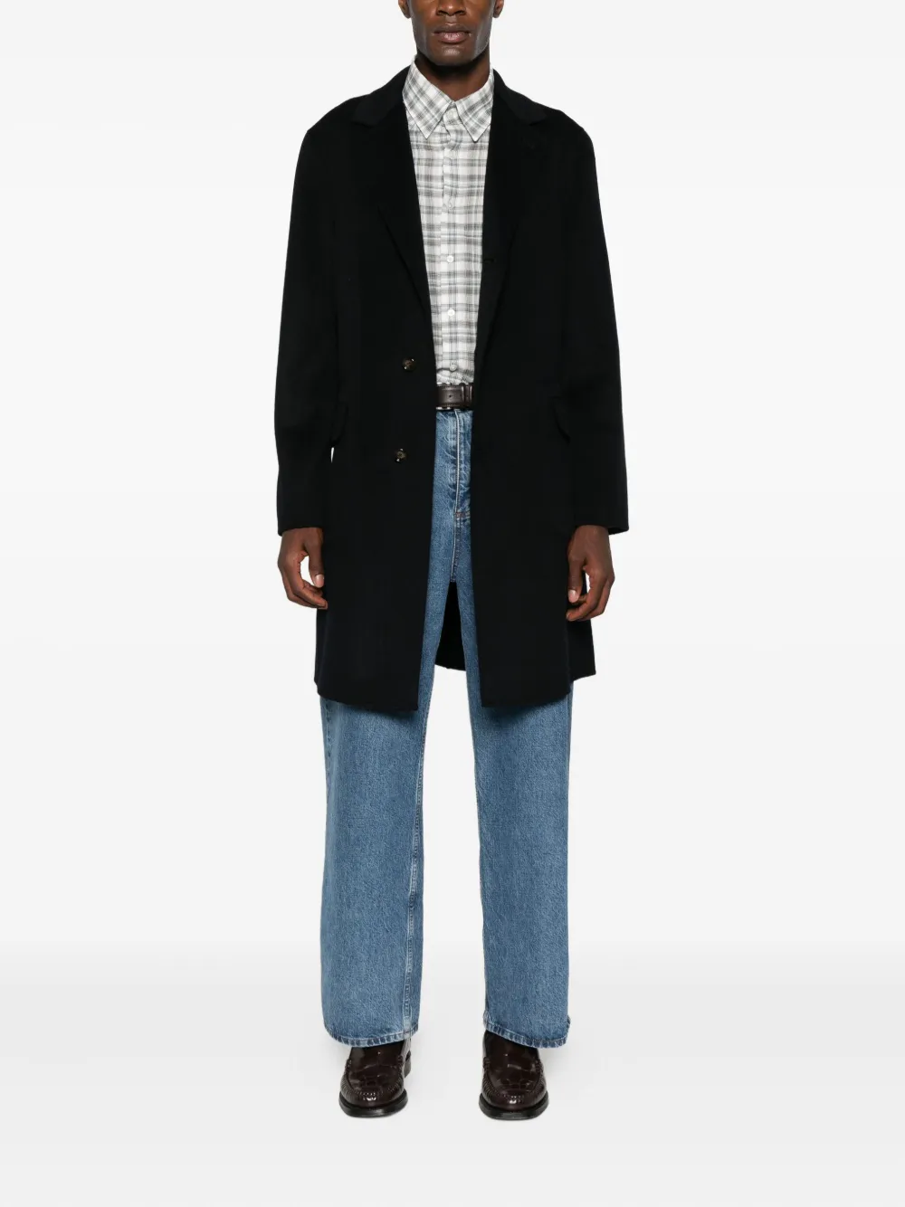 ASPESI flap-pockets single-breasted coat | Single Breasted Coats | Image 2