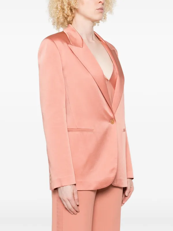 Forte Forte シングルジャケット | ピンク | FARFETCH JP