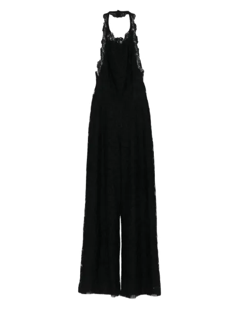 Ermanno Scervino lace halter-neck jumpsuit