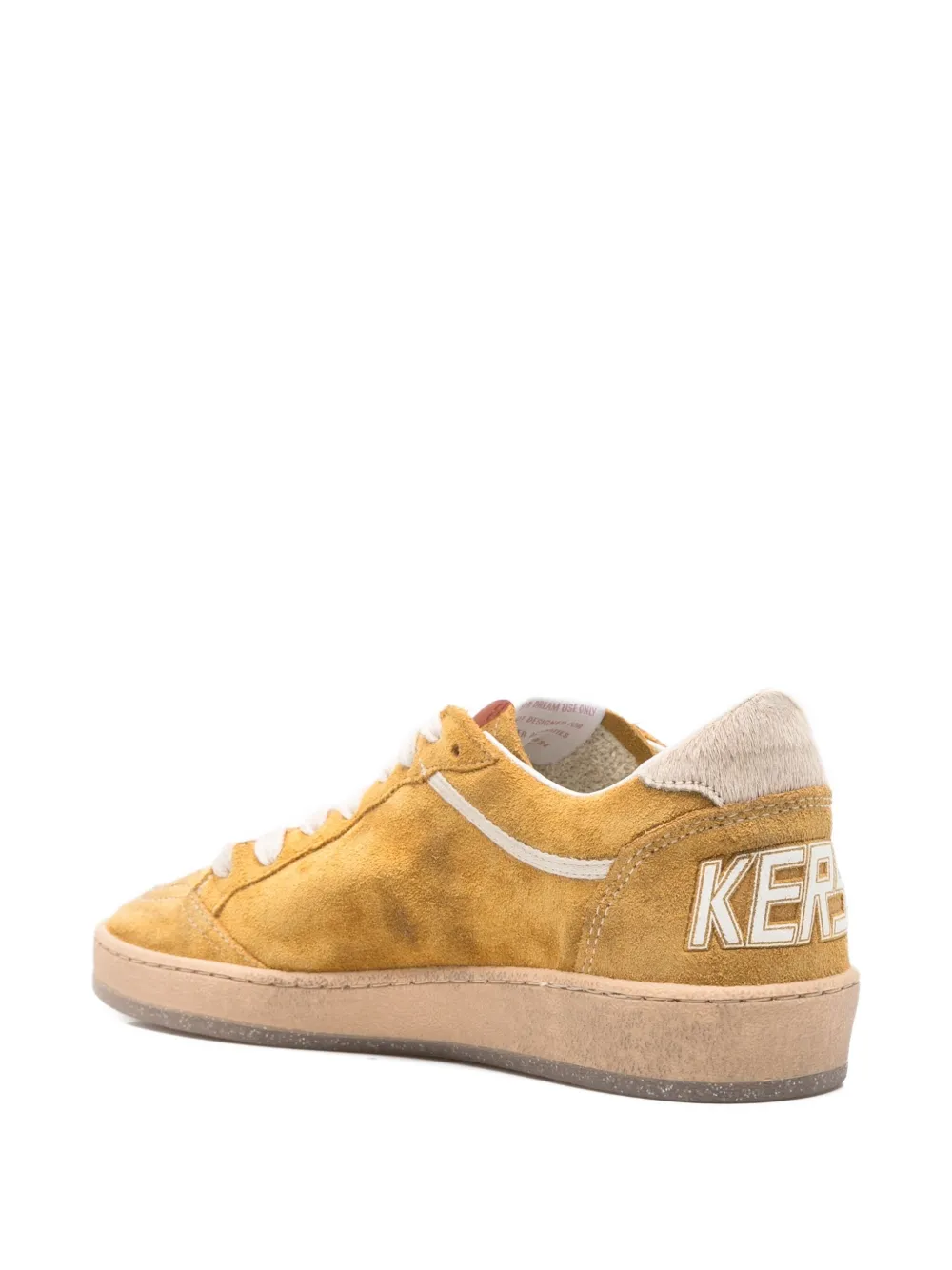 Golden Goose star-detail suede sneakers Brown
