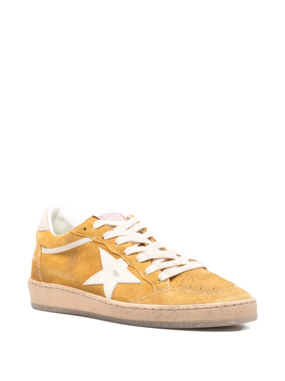 Golden Goose star-detail suede sneakers Brown