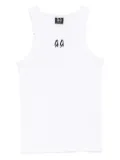 44 LABEL GROUP logo-embroidered vest - White