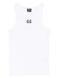 44 LABEL GROUP logo-embroidered vest - White