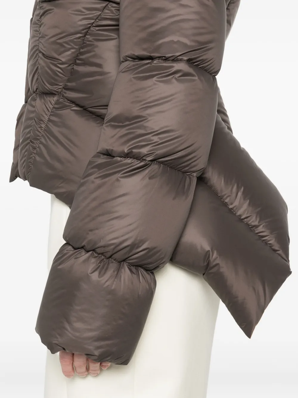 Rick Owens Naska Jacket In Brown