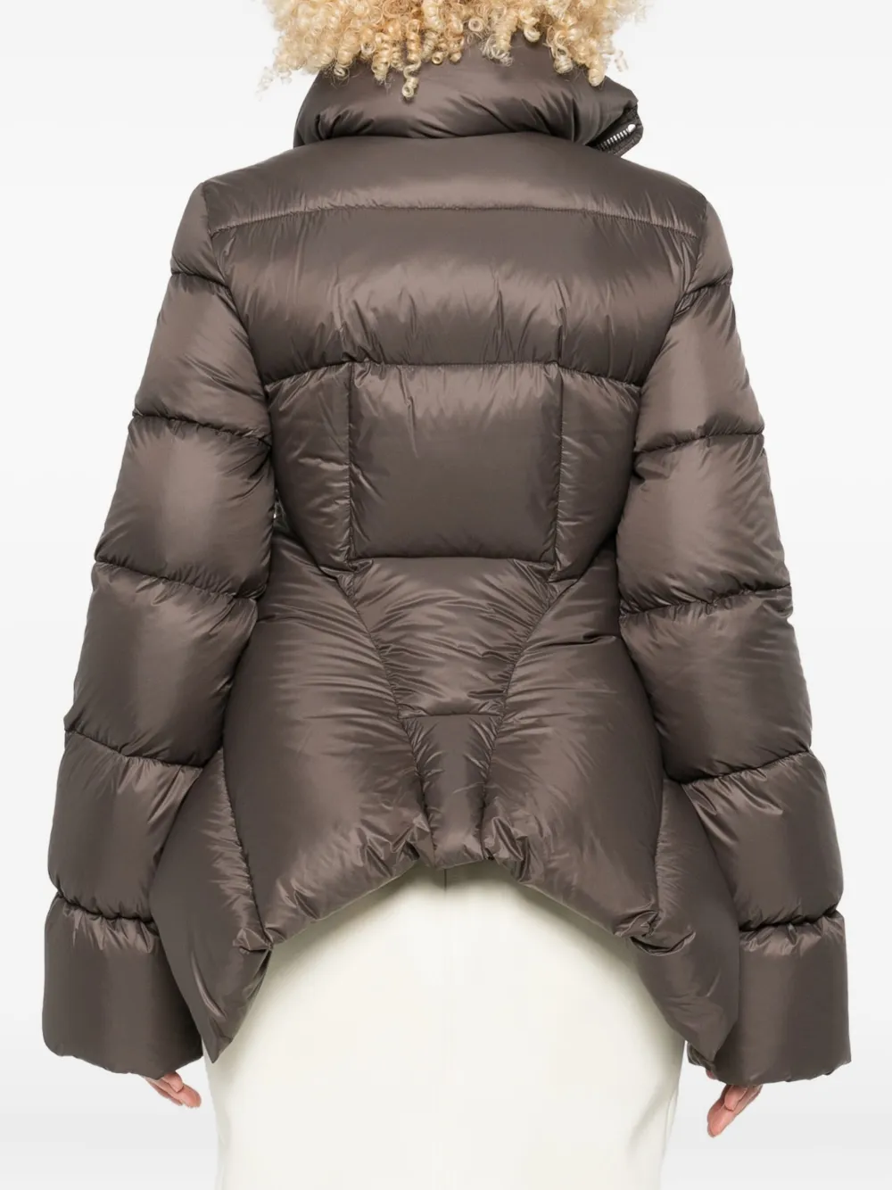 Rick Owens Naska Jacket In Brown