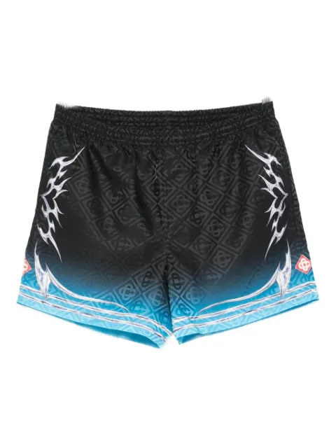 Casablanca graphic-print swim shorts