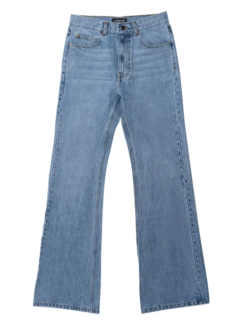Mainless cotton jeans